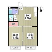 レジデンス吹上A号棟の間取り画像