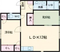 プロヴァンスⅠの間取り画像
