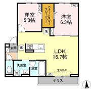 (仮)D-ROOM向中野7丁目PJの間取り画像