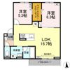 TORISIA盛岡向中野の間取り画像