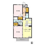 ローズコート土崎の間取り画像