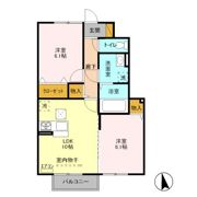パンジューヌの間取り画像
