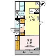 クレア清原台の間取り画像