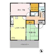 ベルテ Bの間取り画像