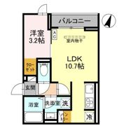 メルヴェーユ Ⅱの間取り画像