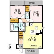 Ohana南陽 D棟の間取り画像
