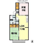 ヴィラビューパレーの間取り画像
