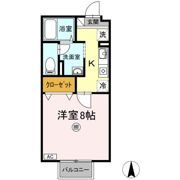 サンハイムの間取り画像