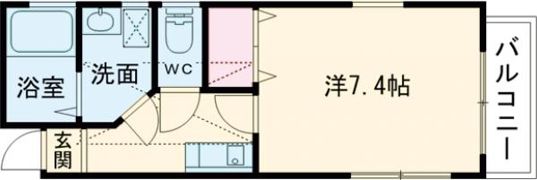 メインレジデンスの間取り画像