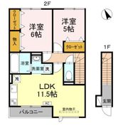 グランヴィア Ⅲの間取り画像