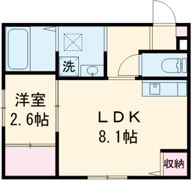The one 原水の間取り画像