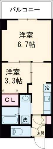 SQUARE CODE TATEIWAの間取り画像