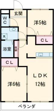 エーデルハイムの間取り画像