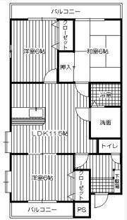 ドリームハウスの間取り画像
