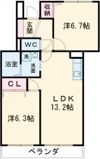 Torano城西の間取り画像