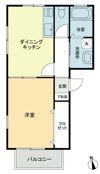 フォブールDMC・Dの間取り画像
