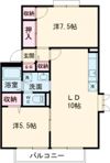 アムールBの間取り画像