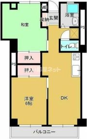 インベストメント鶴川の間取り画像
