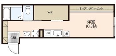 ベルハイム東栄の間取り画像