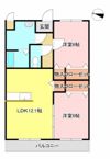 コーンハイツIIの間取り画像