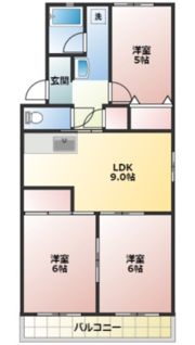 マンションPINOⅡの間取り画像