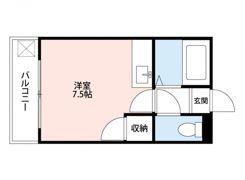 ビラコーポ和白の間取り画像