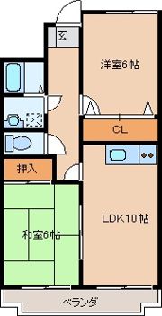 アイックス今泉の間取り画像