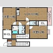 グランモア神内の間取り画像