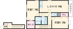 グランモア神内の間取り画像