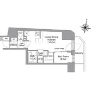 コンフォリア南品川の間取り画像