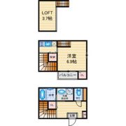 ハーモニーテラス江向町の間取り画像