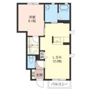 クラヴィエ Aの間取り画像