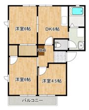フローレンス原の間取り画像