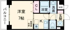 ポコアポコ明石鍛治屋町三番館の間取り画像