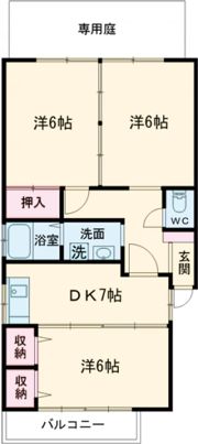 ハイツオリーブの間取り画像