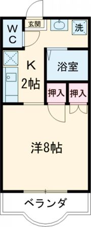コンフォート上野の間取り画像