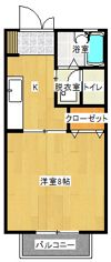 KSアパートⅡの間取り画像