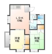 コーポゆかりの間取り画像