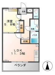 グランドコートの間取り画像