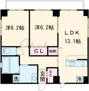 SKビルの間取り画像