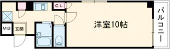 ハイツ天翔の間取り画像