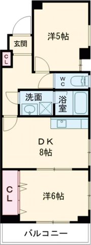 グランピア城南の間取り画像
