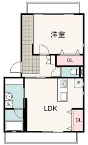 パークマンション常磐町の間取り画像
