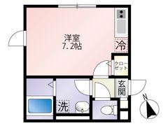 ラシェリールの間取り画像