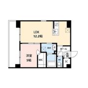 CUES(キューズ)東万代の間取り画像