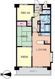 シェリール北原台の間取り画像