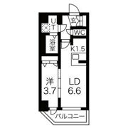 メイクス上前津Ⅲの間取り画像
