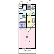 カルフールB．C白山の間取り画像