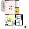川の辺ハイツの間取り画像