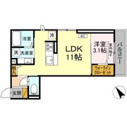 D-ROOM南花園の間取り画像